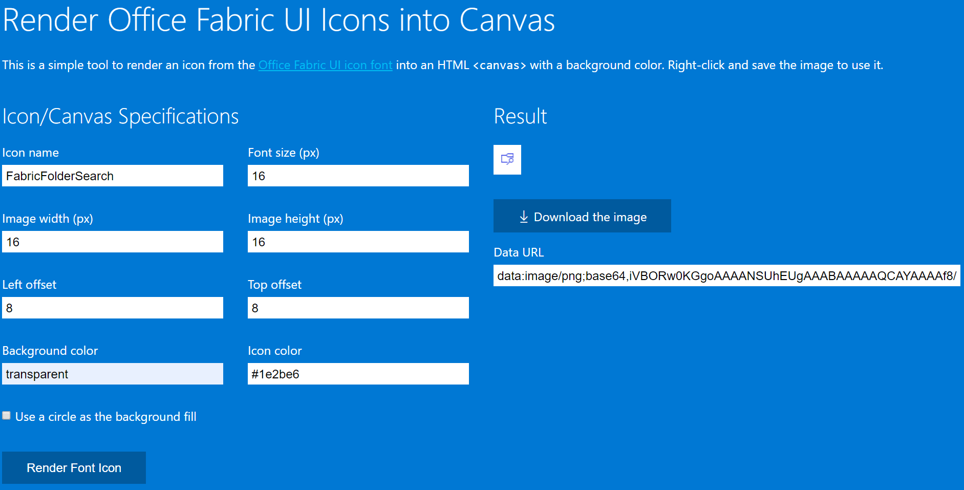 office ui fabric icons